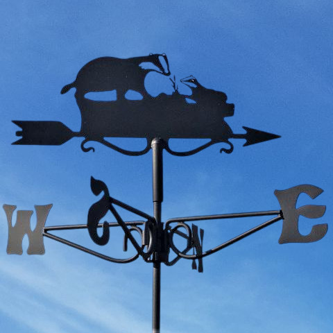Badger mini weathervane